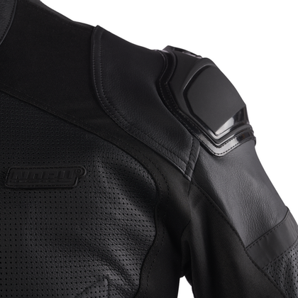 Kaneda Leather Jacket: Hit the road in style with the Kaneda Leather Jacket, featuring robust 1mm cowhide, advanced Armanox a
