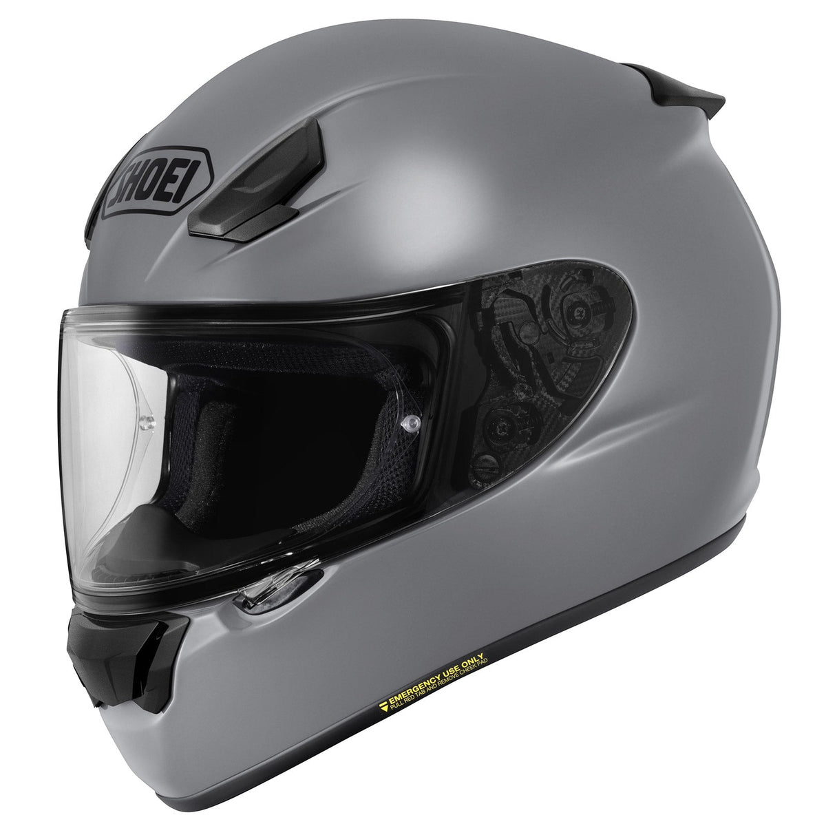 SHOEI RF SR 2 Basalt Grey full face motorcycle helmet side view