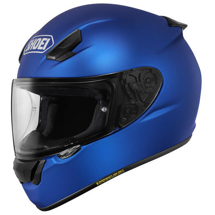 SHOEI RF SR 2 Matte Blue full face motorcycle helmet side view