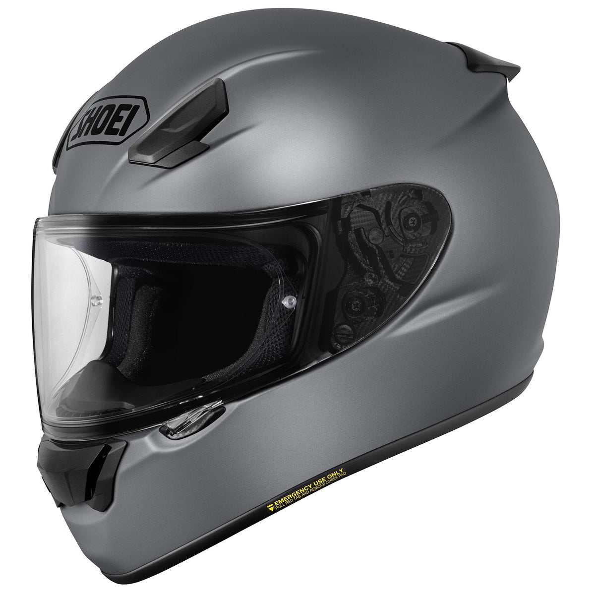 SHOEI RF SR 2 Deep Gray full face motorcycle helmet side view