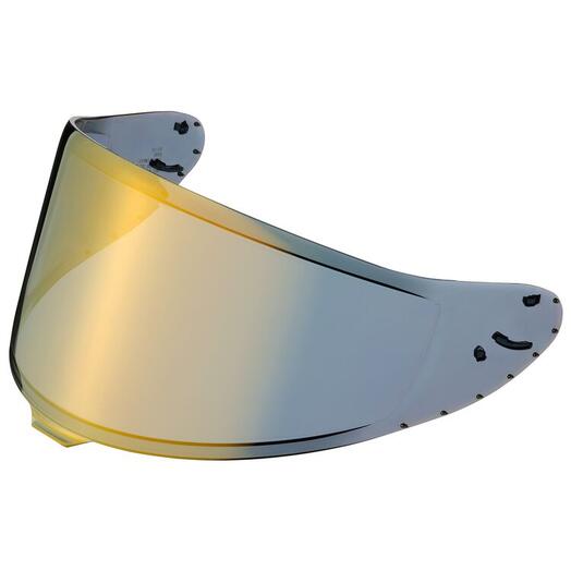 CWR-F2 Pinlock Ready Shield Gold Iridium: The SHOEI CWR-F2 Pinlock® Ready Face Shield, designed exclusively for RF-1400 and X