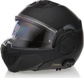 bluetooth ls2 helmets Advant Modular Helmet with Integrated Cardo 4X (Noir Matte Black designed and built in conjunction with Cardo. LS2 Focal Bluetooth Motorcycle Helmet