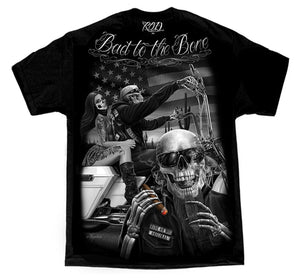 Men's ROD Shirt Bad ToThe Bone: Men's ROD Shirt Bad ToThe Bone Black / 2X-Large

MEN'S ROD SHIRT BAD TO THE BONE SIZING CHART