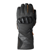 RST Pro Series Artic D3O women's waterproof glove in black, back-of-hand view showing knuckle protection and cuff