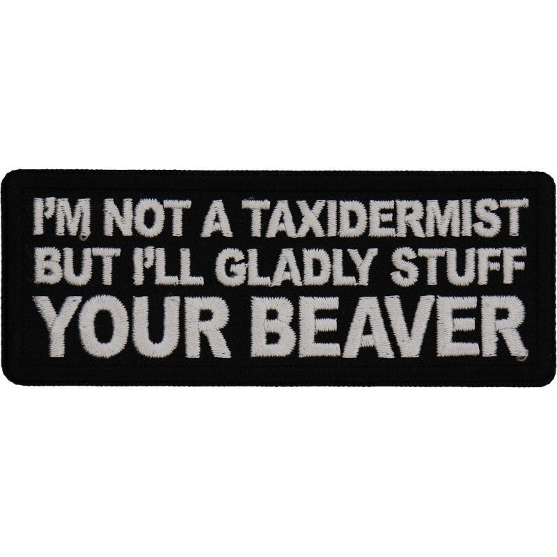 Not a Taxidermist Patch embroidered product photo