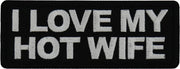 I Love My Hot Wife Patch embroidered product photo