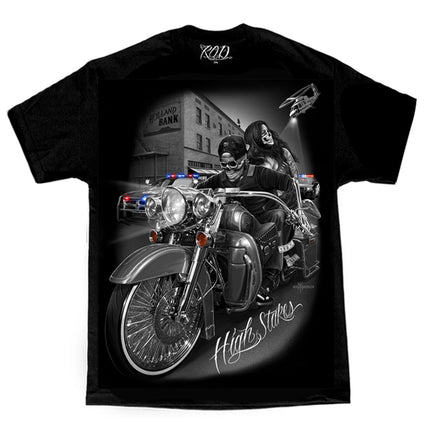 Men's T-Shirt High Stakes Blk