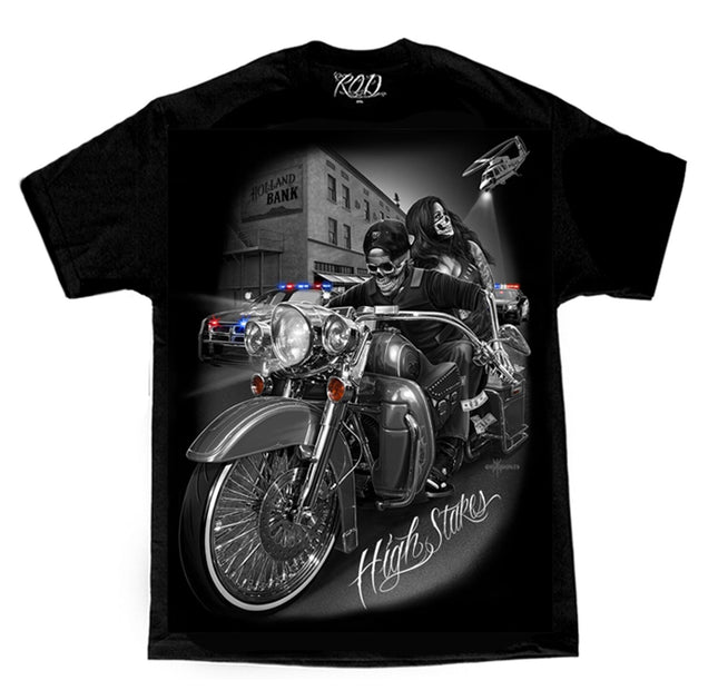 Men's T-Shirt High Stakes Blk