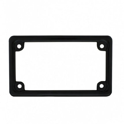 Motorcycle License Plate Frame Black