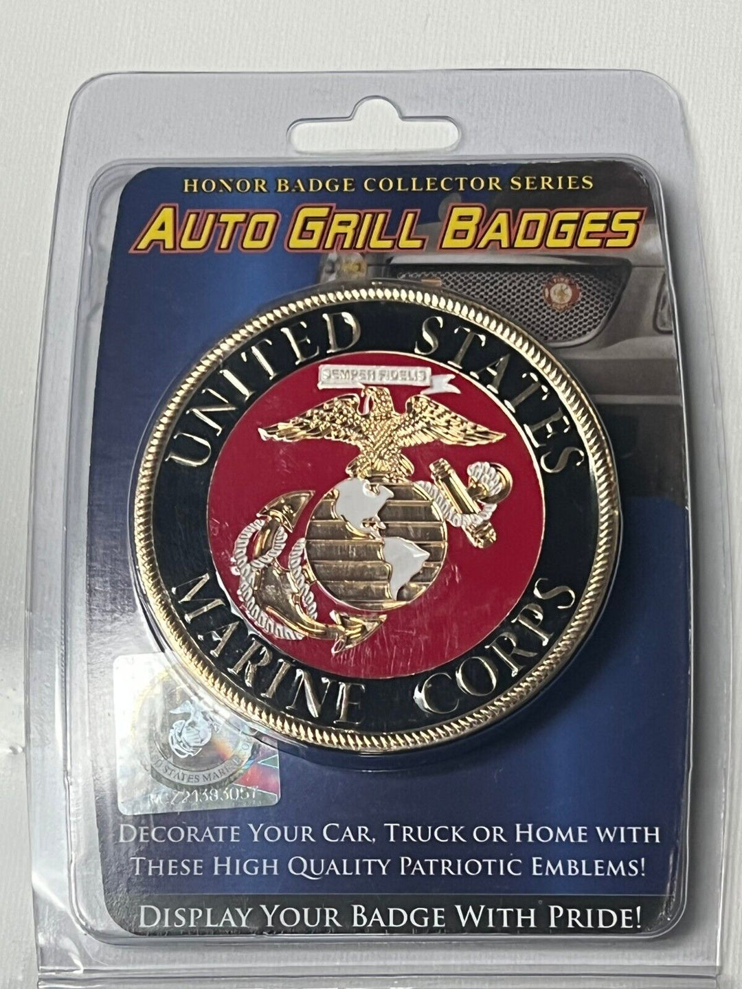 Car Grill Badge USMC