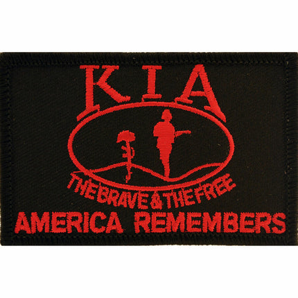 KIA Honor Flag Black Patch