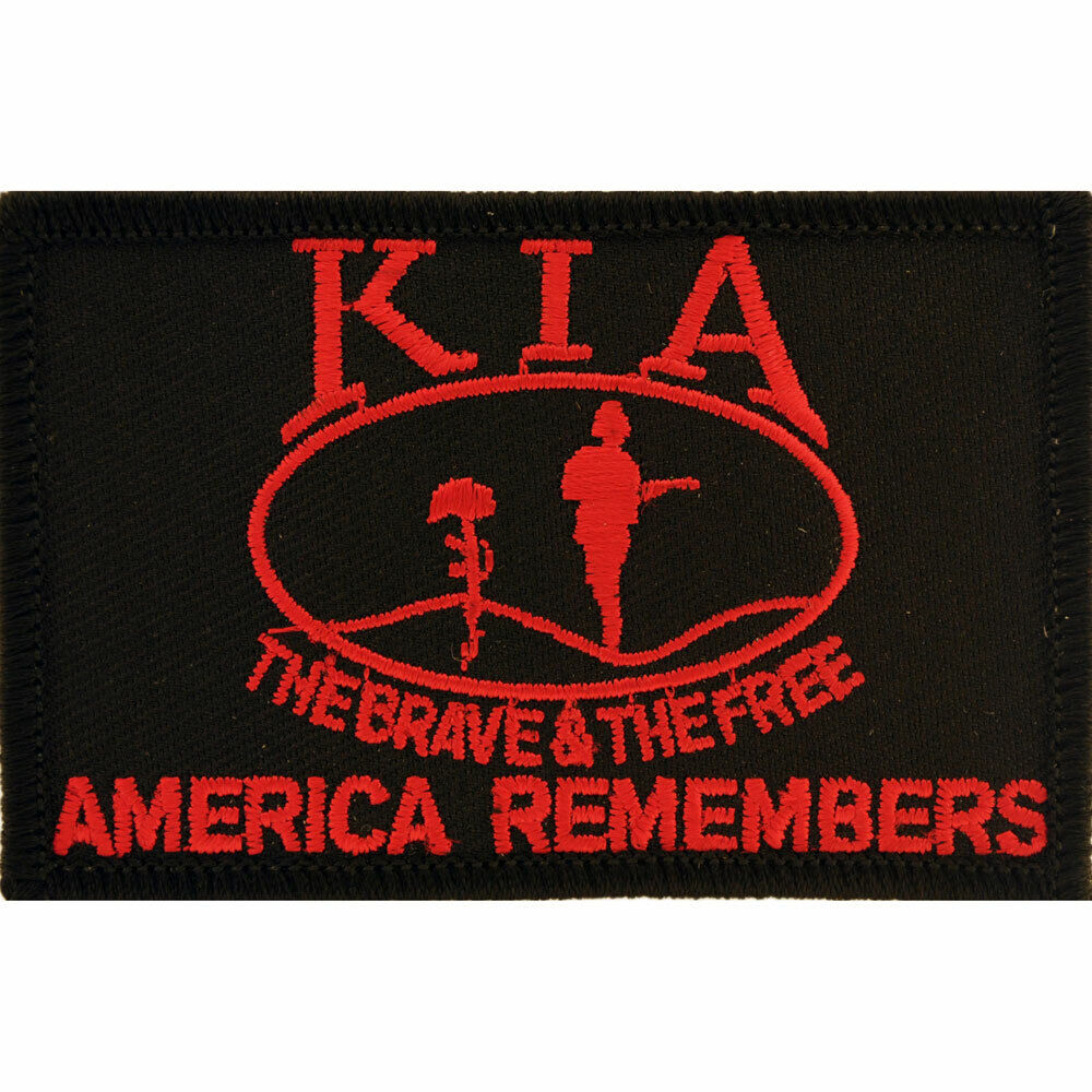 KIA Honor Flag Black Patch
