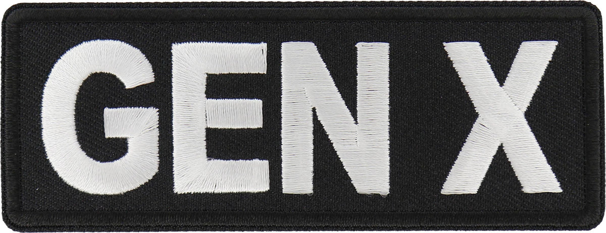 Gen X Patch embroidered product photo