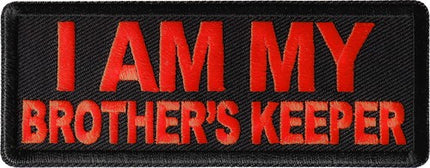 I am my Brothers Keeper Orange Patch