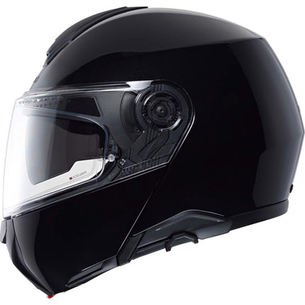 Schuberth CONCEPT modular helmet in Gloss Black, side view