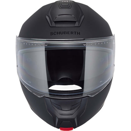 Schuberth CONCEPT Matte Black modular helmet, front view