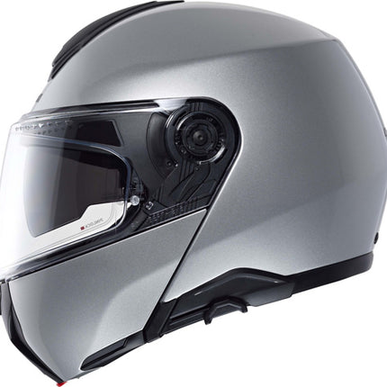 Schuberth CONCEPT modular helmet in Silver, side view