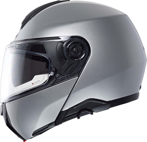 Schuberth CONCEPT modular helmet in Silver, side view
