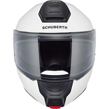 Schuberth CONCEPT White modular helmet, front view