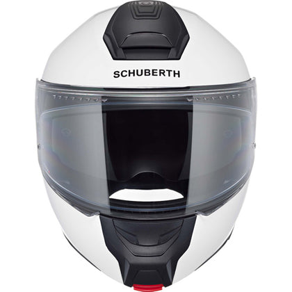 Schuberth CONCEPT White modular helmet, front view