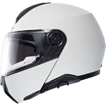 Schuberth CONCEPT modular helmet in White, side view