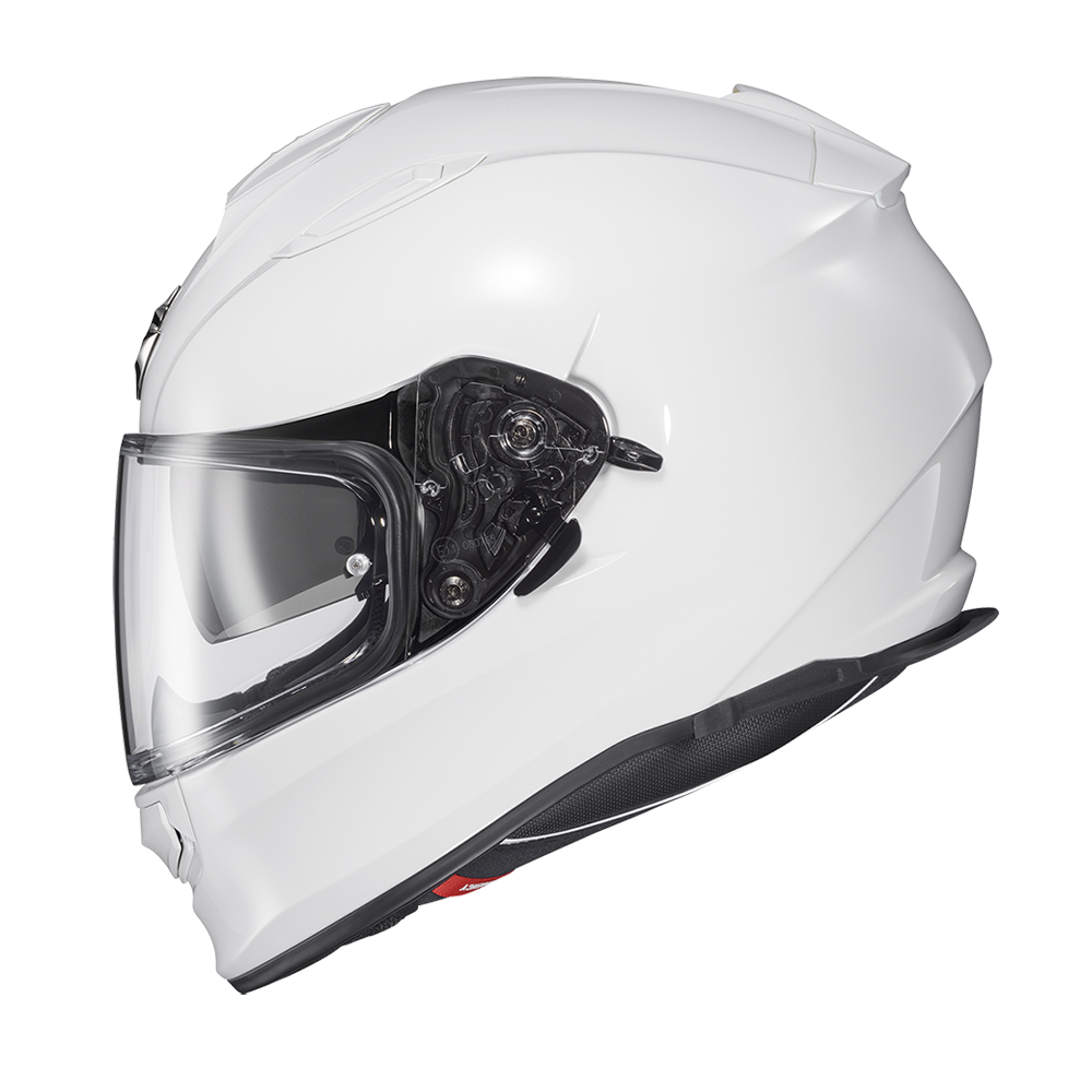 Scorpion EXO Ryzer Solid gloss white full face motorcycle helmet
