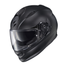 Scorpion EXO Ryzer Solid matte black full face motorcycle helmet