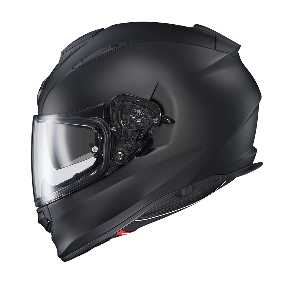 Scorpion EXO Ryzer Solid matte black helmet alternate view