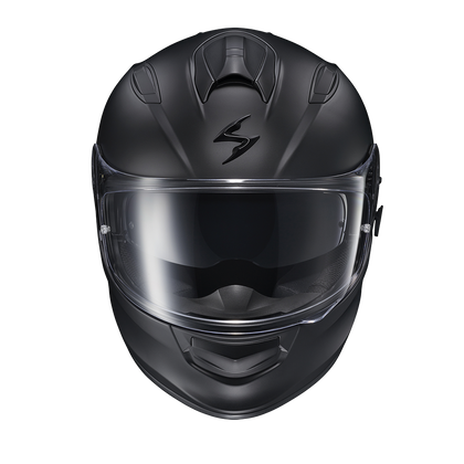 Scorpion EXO Ryzer Solid matte black helmet product view