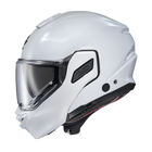 Scorpion EXO-TECH II Carbon White modular helmet, left profile