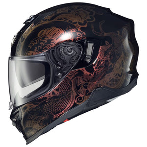 Scorpion EXO-T520 Nama-Sushi Full Face Helmet: Features:

Advanced Polycarbonate shell
Dual Density EPS
Aero-Tuned ventilatio