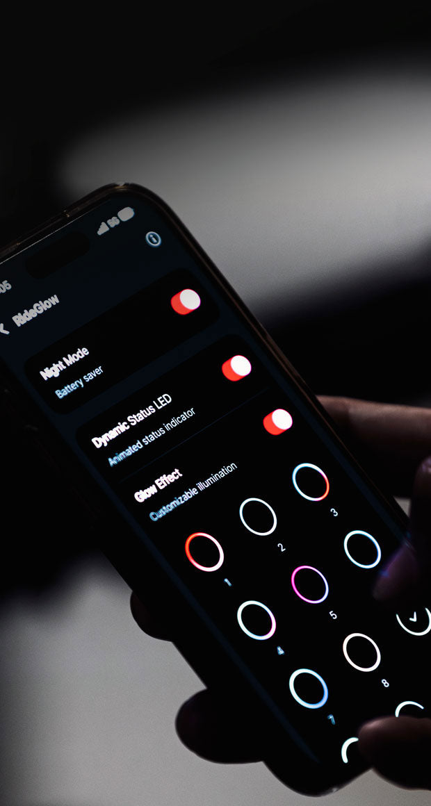 Sena 60X RideGlow illumination and customizable faceplates