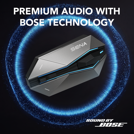 Sena 60X premium audio with Sound by Bose technology