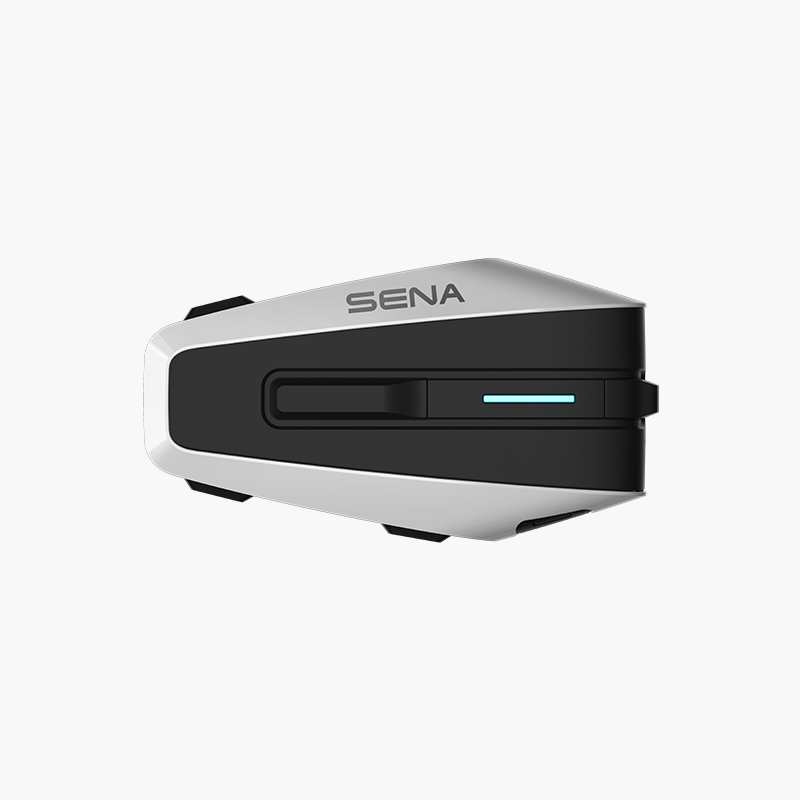 Sena VORTEX intercom with silver customizable faceplate