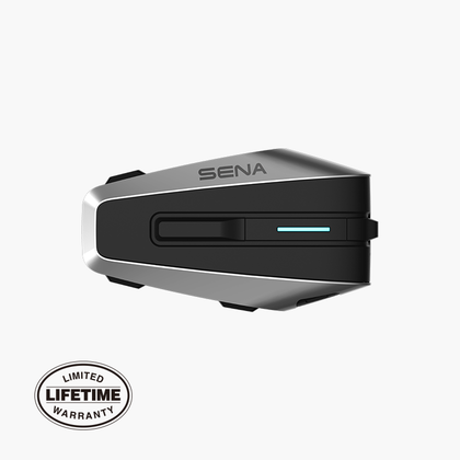Sena VORTEX single-pack Bluetooth motorcycle intercom with limited lifetime warranty