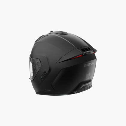 Sena Phantom ANC Helmet rear view with integrated LED lights