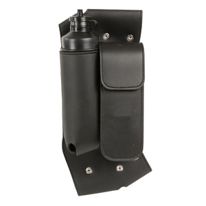 Milwuakee Leather Crash Bar Bottle Holder Right