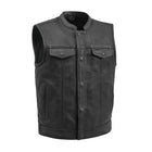 Sharp Shooter Perforated Leather Vest