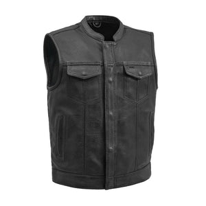 Sharp Shooter Perforated Leather Vest