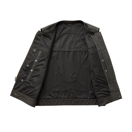 Sharp Shooter Perforated Leather Vest