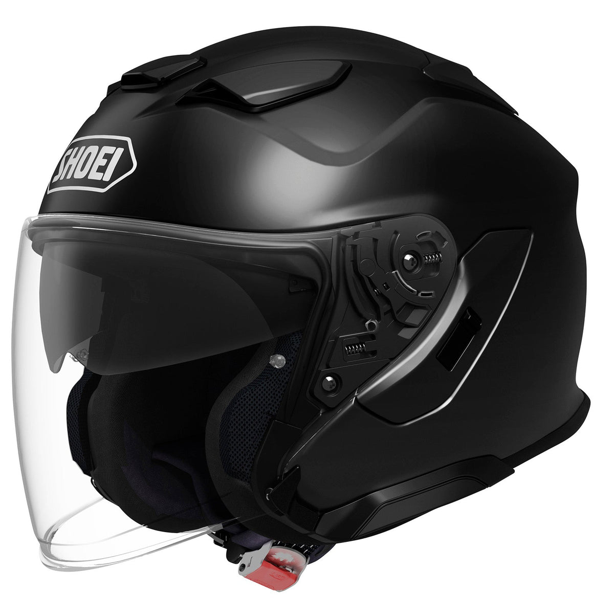 SHOEI J-Cruise 3 in Black (Gloss Black), side view