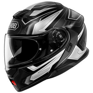 SHOEI Neotec 3 Anthem TC-5 black and silver, front view