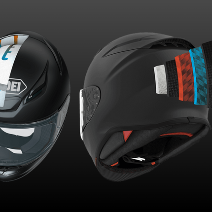 Shoei RF-1400 Solid helmet - AIM+ shell and EPS liner construction