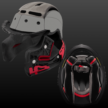 Shoei RF-1400 Solid helmet - removable interior comfort liner and cheek pads