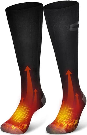 Men's 12 Volt Heated Socks: Gerbing 12V garments plug right into your motorcycle, snowmobile, ATV, boat or airplane for an un