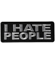 I Hate People Patch embroidered product photo