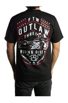 Men's Riding Dirty T-Shirt: Riding Dirty Men's T-Shirt Hand drawn kustom art work 100% Cotton Pre-Shrunk Tees Color Black