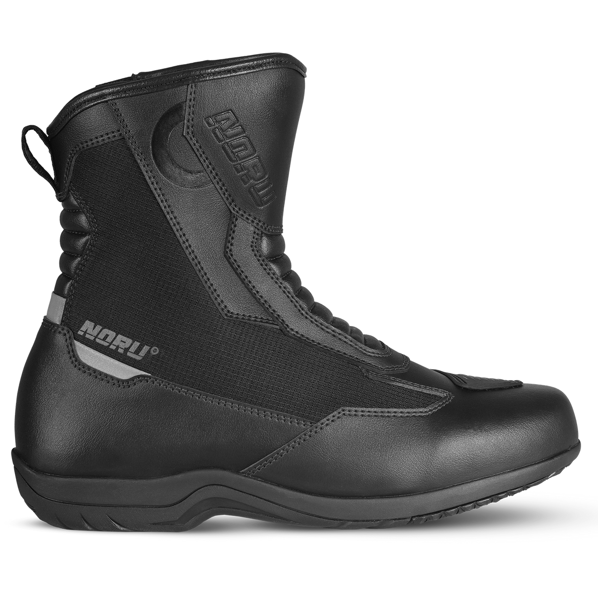 NORU Shoto 2 Waterproof Boots in black, side profile