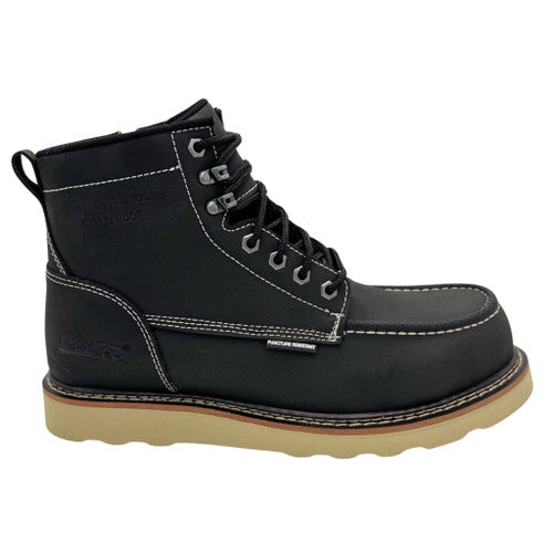 Ride Tecs 9264 Speedster Men's Waterproof Moc-Toe Motorcycle and Work Boots