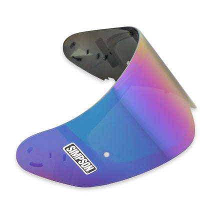 Simpson Ghost and Speed Bandit replacement shield, Iridium Blue